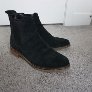 Clarks Suede Chelsea Boot